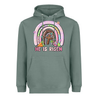 Sage he is risen easter rainbow Heavyweight Hoodie - MaliasSmallBusiness