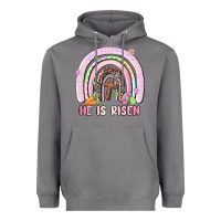 Storm he is risen easter rainbow Heavyweight Hoodie - MaliasSmallBusiness