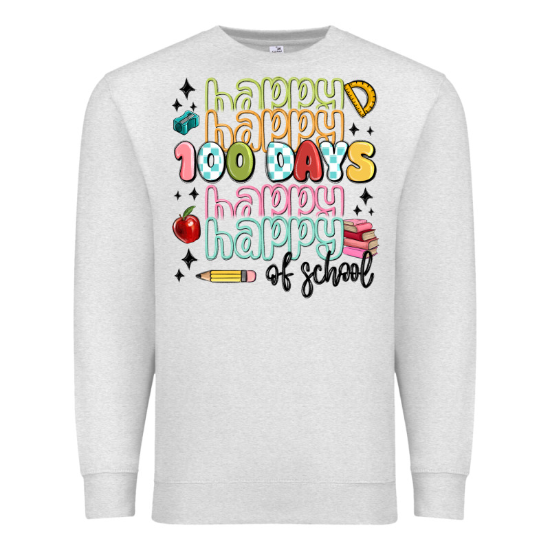 100 Days Of School Premium Sweatshirt by MaliasSmallBusiness | Teevron