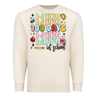 Sandshell 100 days of school Premium Sweatshirt - MaliasSmallBusiness