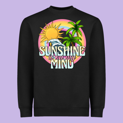Sunshine Is On My Mind Heavyweight Sweatshirt Designed By Texasbilliewilder