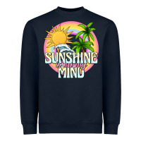 Navy sunshine is on my mind Heavyweight Sweatshirt - texasbilliewilder