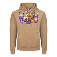 Vintage Coffee havanese terrier coffee cups Vintage Hoodie - Zillion Design Studio