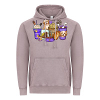 Vintage Zinc havanese terrier coffee cups Vintage Hoodie - Zillion Design Studio