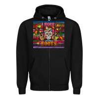 Black proud of my roots tumbler Zipper Hoodie - BundleAndBundleShop