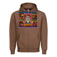 Chestnut proud of my roots tumbler Zipper Hoodie - BundleAndBundleShop