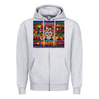 Heather Grey proud of my roots tumbler Zipper Hoodie - BundleAndBundleShop