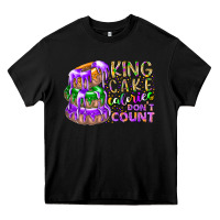 Black king cake calories dont count Heavy Core Tee - RacoonDesign