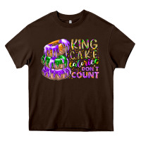 Chocolate Brown king cake calories dont count Heavy Core Tee - RacoonDesign