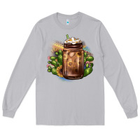 Moon Dust sunflower coffee cup cactus Long Sleeve Tee - JahusDesignShop