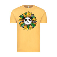 Vintage Mustard panda sunflower Vintage Tee - RanaPortraitStore