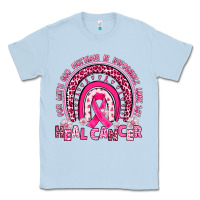 Dusty Blue heal cancer rainbow Classic Tee - JahusDesignShop