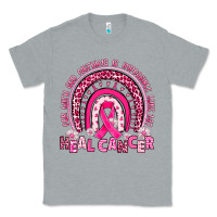 Heather Grey heal cancer rainbow Classic Tee - JahusDesignShop