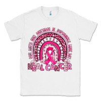 White heal cancer rainbow Classic Tee - JahusDesignShop