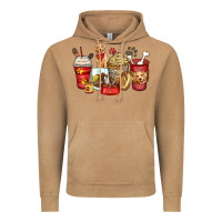 Vintage Camel golden retriever coffee cups Vintage Hoodie - Zillion Design Studio