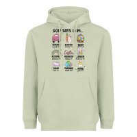 Matcha christian easter Heavyweight Hoodie - MaliasSmallBusiness