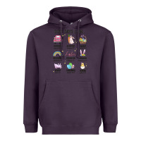 Plum christian easter Heavyweight Hoodie - MaliasSmallBusiness