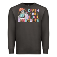 Smoke death by book hangover Premium Sweatshirt - MaliasSmallBusiness