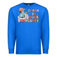 True Royal death by book hangover Premium Sweatshirt - MaliasSmallBusiness