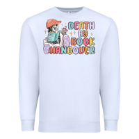 White death by book hangover Premium Sweatshirt - MaliasSmallBusiness