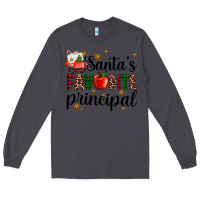 Smoke santa's favorite principal Long Sleeve Tee - AdoDesignShop