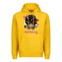 Lemon Afro Messy Bun Nursing Bbs Premium Hoodie - BundleAndBundleShop