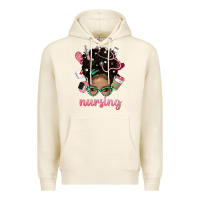 Tofu Afro Messy Bun Nursing Bbs Premium Hoodie - BundleAndBundleShop