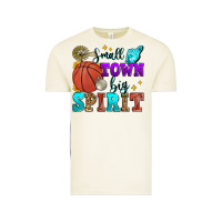 Vintage Arctic small town big spirit basketball Vintage Tee - Zillion Design Studio