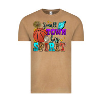 Vintage Camel small town big spirit basketball Vintage Tee - Zillion Design Studio