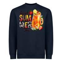 Navy sweet summer time Heavyweight Sweatshirt - texasbilliewilder