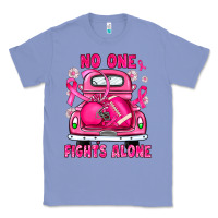 Colony Blue breast cancer no one fights alone truck football Classic Tee - JahusDesignShop