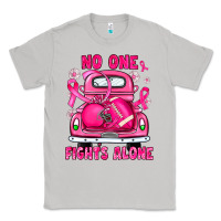 Moon Dust breast cancer no one fights alone truck football Classic Tee - JahusDesignShop