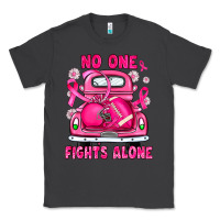 Smoke breast cancer no one fights alone truck football Classic Tee - JahusDesignShop
