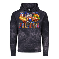 Cloud Black tastes like freedom with leopard Vintage Hoodie - texasbilliewilder