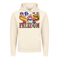 Vintage Artic tastes like freedom with leopard Vintage Hoodie - texasbilliewilder