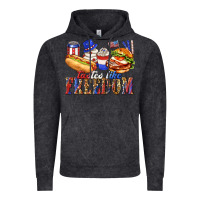 Tastes Like Freedom With Leopard Vintage Hoodie | Teevron