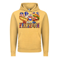 Vintage Mustard tastes like freedom with leopard Vintage Hoodie - texasbilliewilder