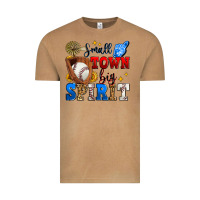 Vintage Camel small town big spirit baseball Vintage Tee - Zillion Design Studio