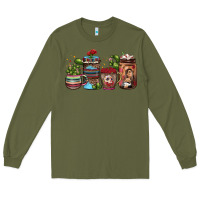 Army Green mexican coffee Long Sleeve Tee - JahusDesignShop