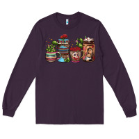Plum mexican coffee Long Sleeve Tee - JahusDesignShop