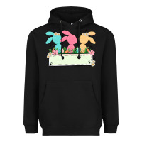 Easter Bunny Trio Heavyweight Hoodie | Teevron