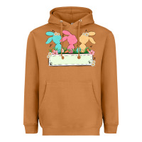 Meerkat easter bunny trio Heavyweight Hoodie - MaliasSmallBusiness