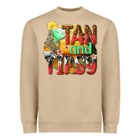 Mushroom tan and tipsy Heavyweight Sweatshirt - texasbilliewilder