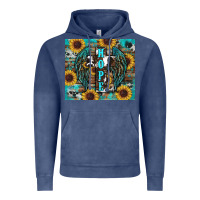 Vintage Denim western hope sunflower's Vintage Hoodie - RanaPortraitStore
