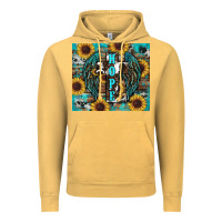 Vintage Mustard western hope sunflower's Vintage Hoodie - RanaPortraitStore