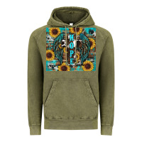 Vintage Olive western hope sunflower's Vintage Hoodie - RanaPortraitStore