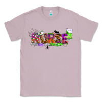 Lilac halloween nurse Classic Tee - BundleAndBundleShop