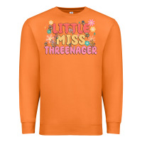 Carrot little miss threenager Premium Sweatshirt - MaliasSmallBusiness