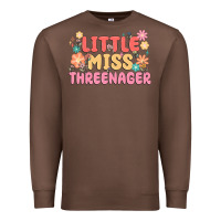 Chestnut little miss threenager Premium Sweatshirt - MaliasSmallBusiness