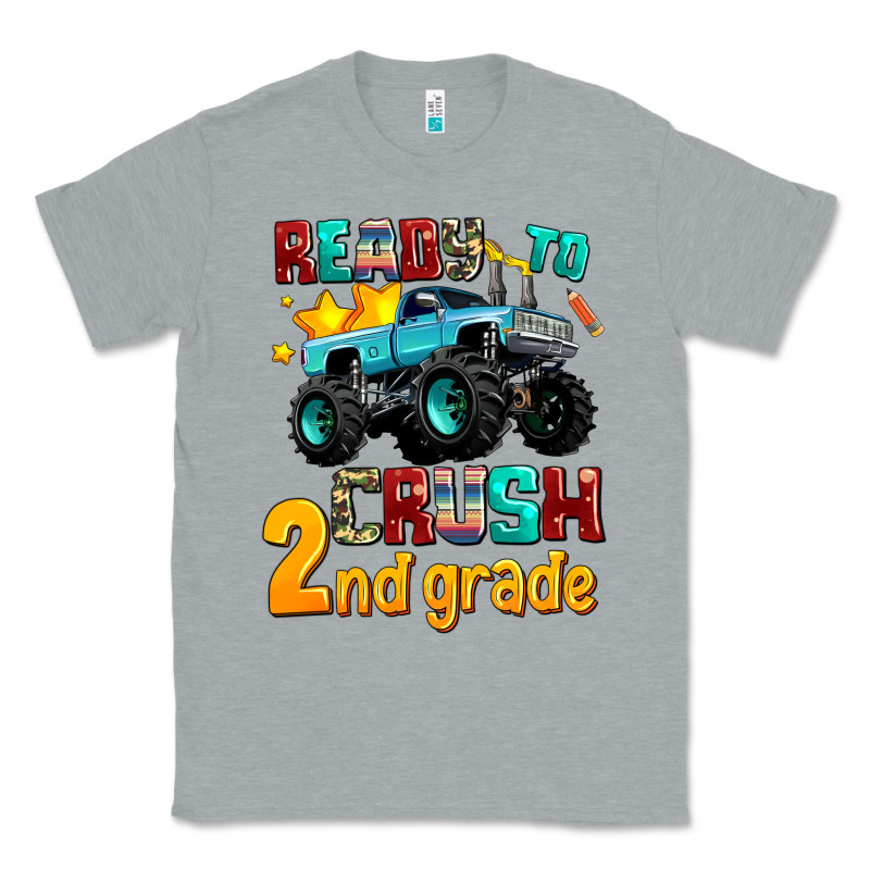 Ready To School Crush 2nd Grade Classic Tee by AdoDesignShop | Teevron